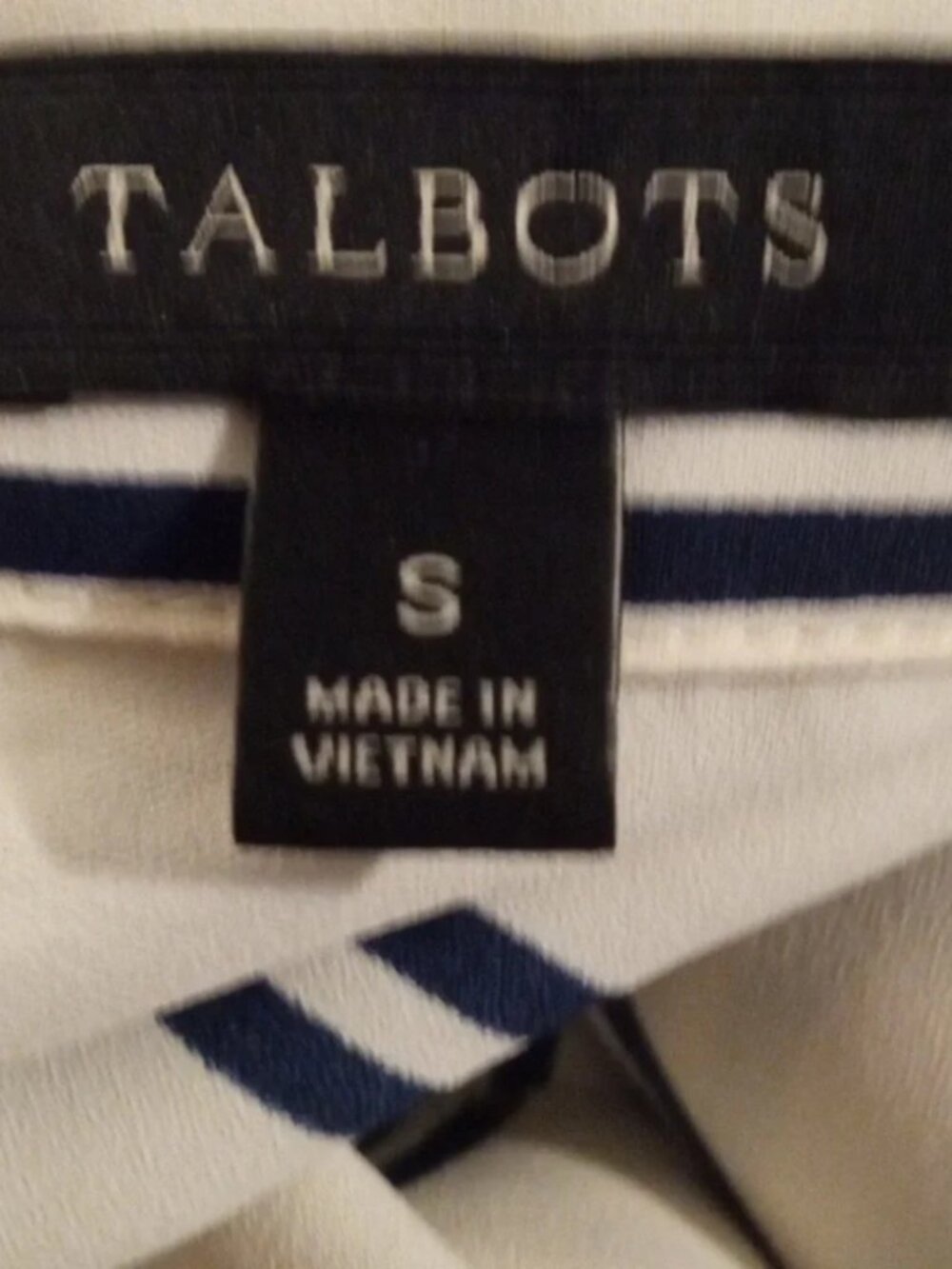 Talbots Button Up Blouse - Picture 7 of 7